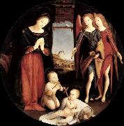 Piero di Cosimo The Adoration of the Christ Child china oil painting reproduction